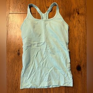 Lululemon Ebb to Street Mint Green Tank Top Size 6